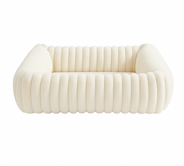 Panier en peluche